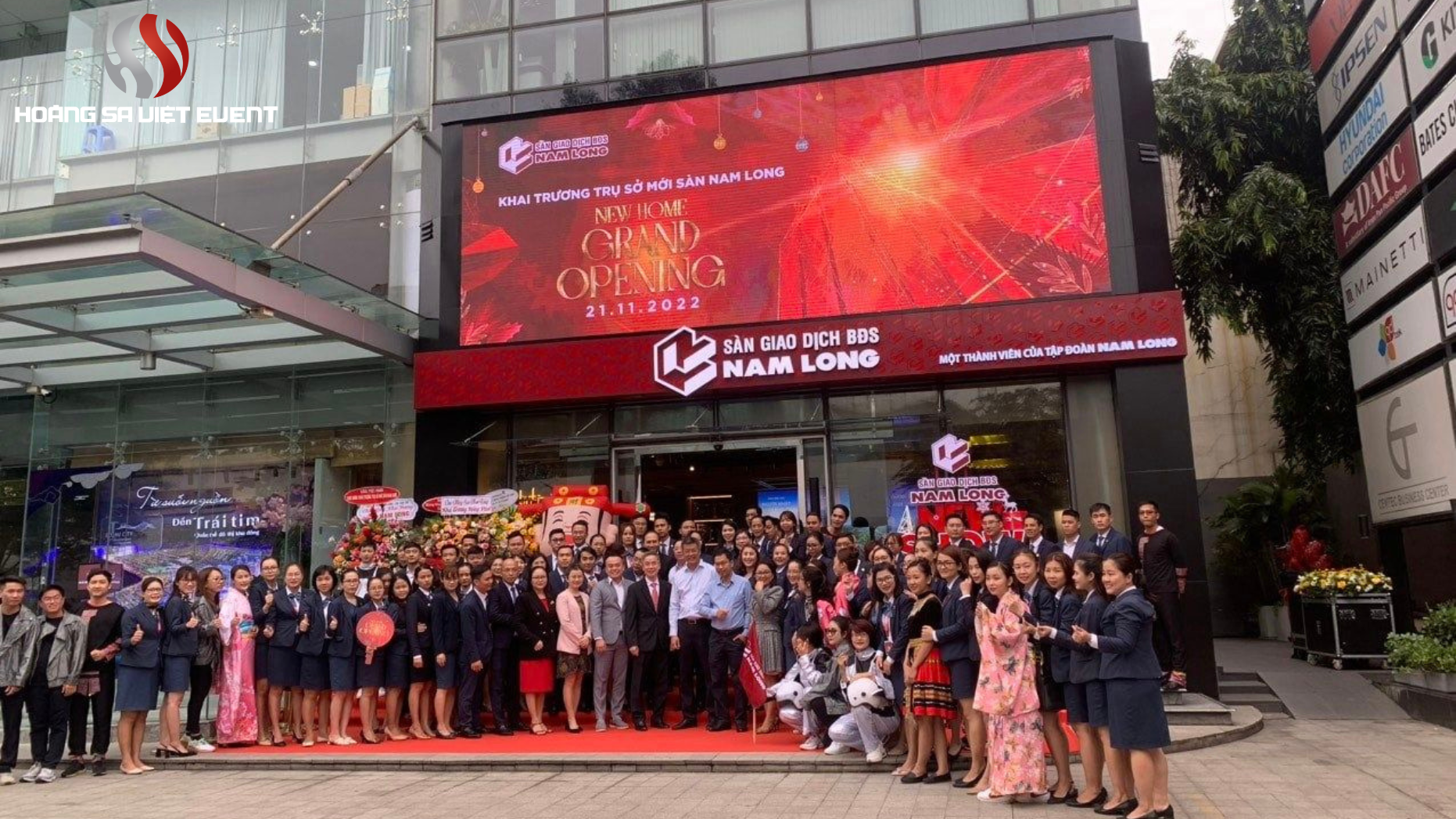 SÀN GIAO DỊCH BĐS NAM LONG – KHAI TRƯƠNG TRỤ SỞ MỚI