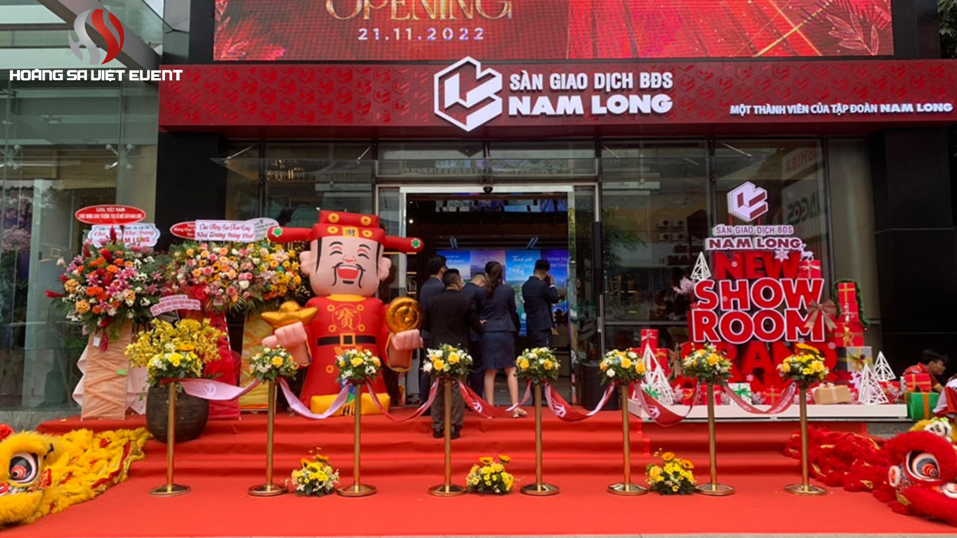 SÀN GIAO DỊCH BĐS NAM LONG – KHAI TRƯƠNG TRỤ SỞ MỚI