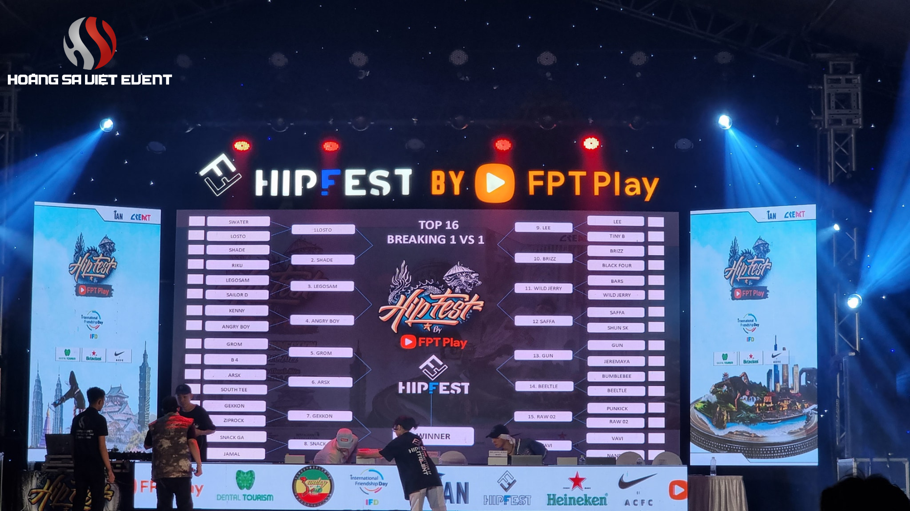 CHUNG KẾT HIPFEST BY FPT PLAY - TINH HOA HIPHOP HỘI TỤ