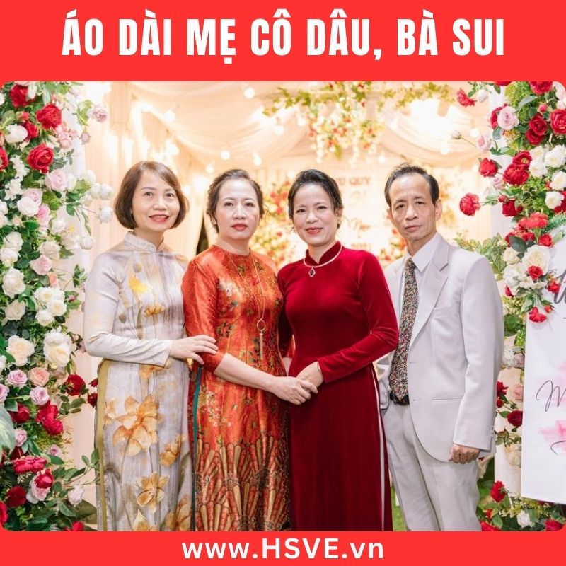 10+ Mẫu áo dài bà sui nhẹ nhàng sang trọng 2025