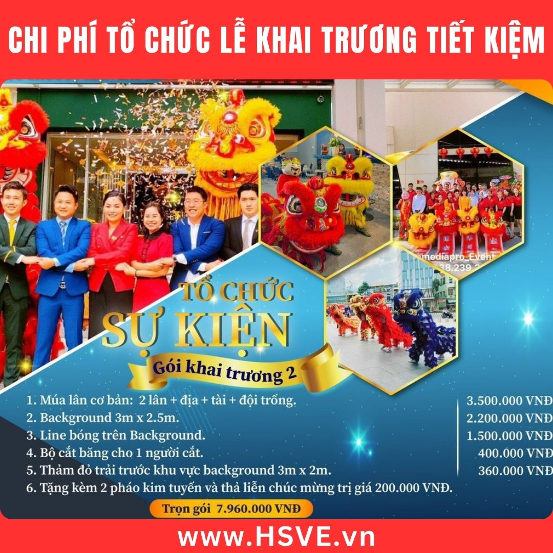 Báo giá khai trương giá rẻ