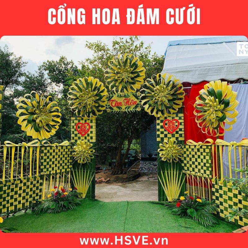 cổng hoa đám cưới