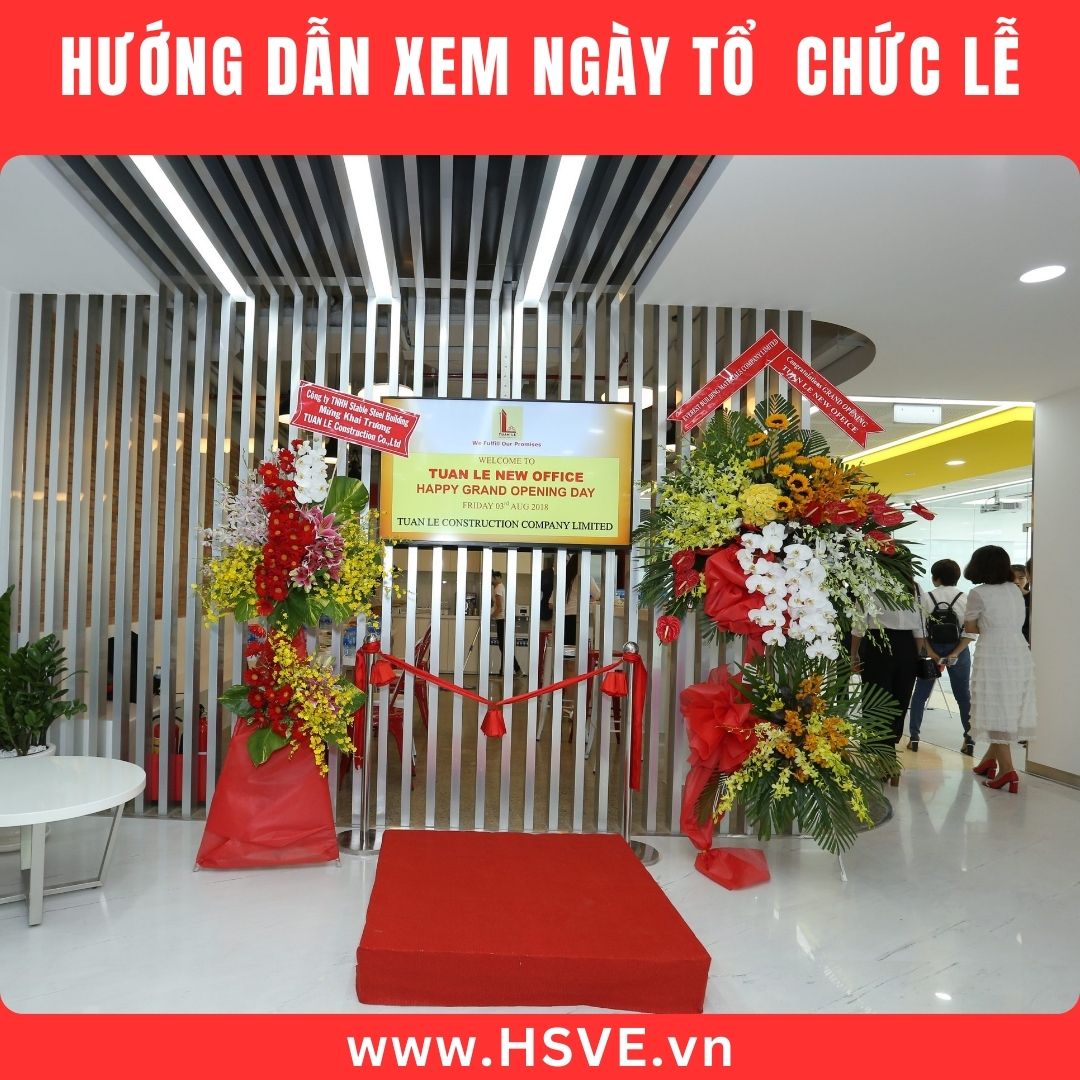 Cách xem ngày tốt khai trương