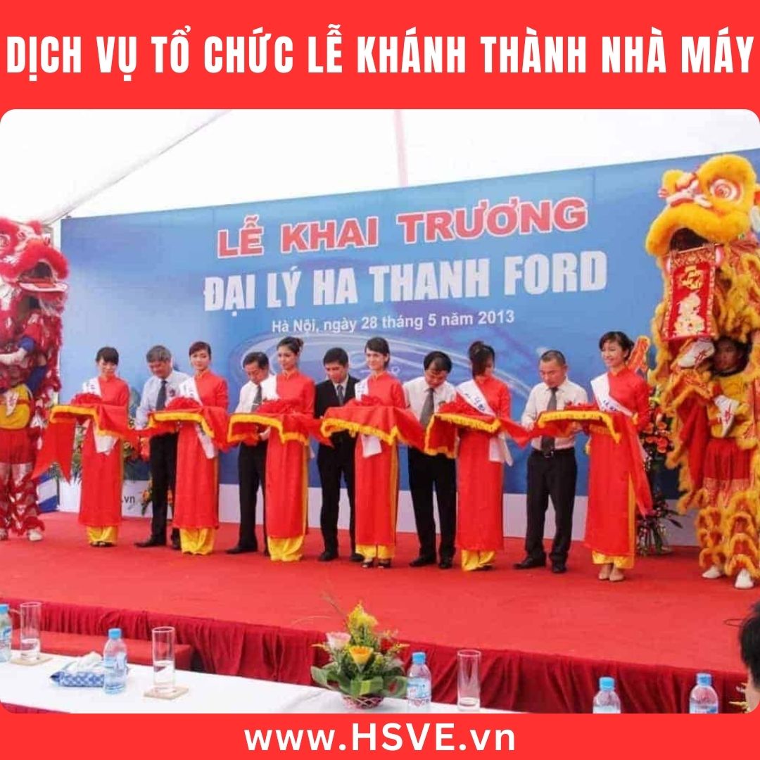 Chuẩn bị lễ khánh thành chuyên nghiệp