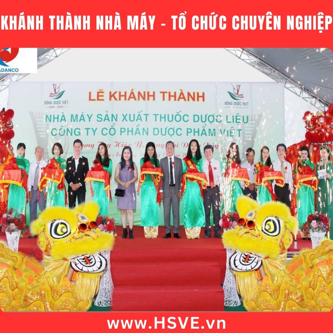 Dịch vụ chuẩn bị lễ khánh thành