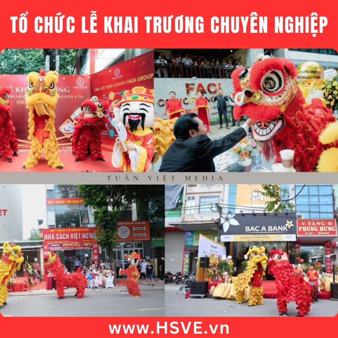 Dịch vụ khai trương giá rẻ
