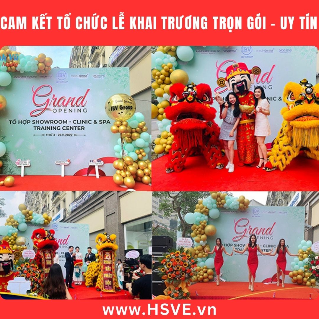  Dịch vụ khai trương uy tín