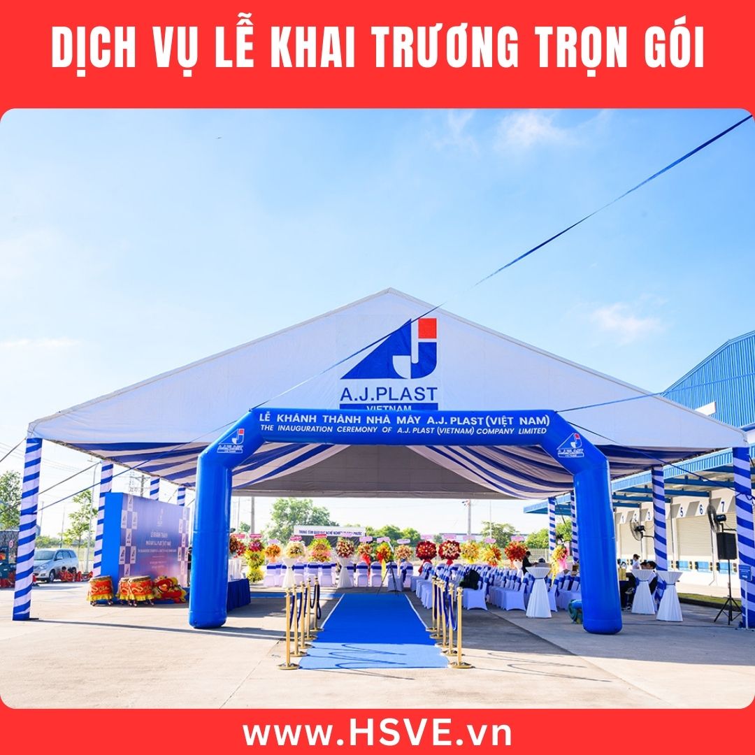 Tư vấn tổ chức sự kiện khai trương