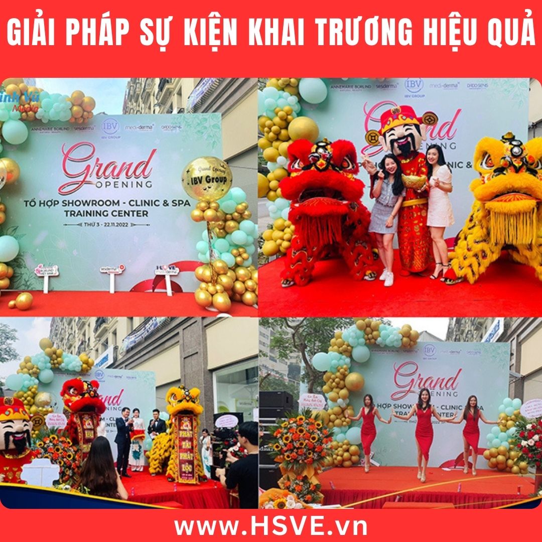 Dịch vụ tổ chức khai trương trọn gói