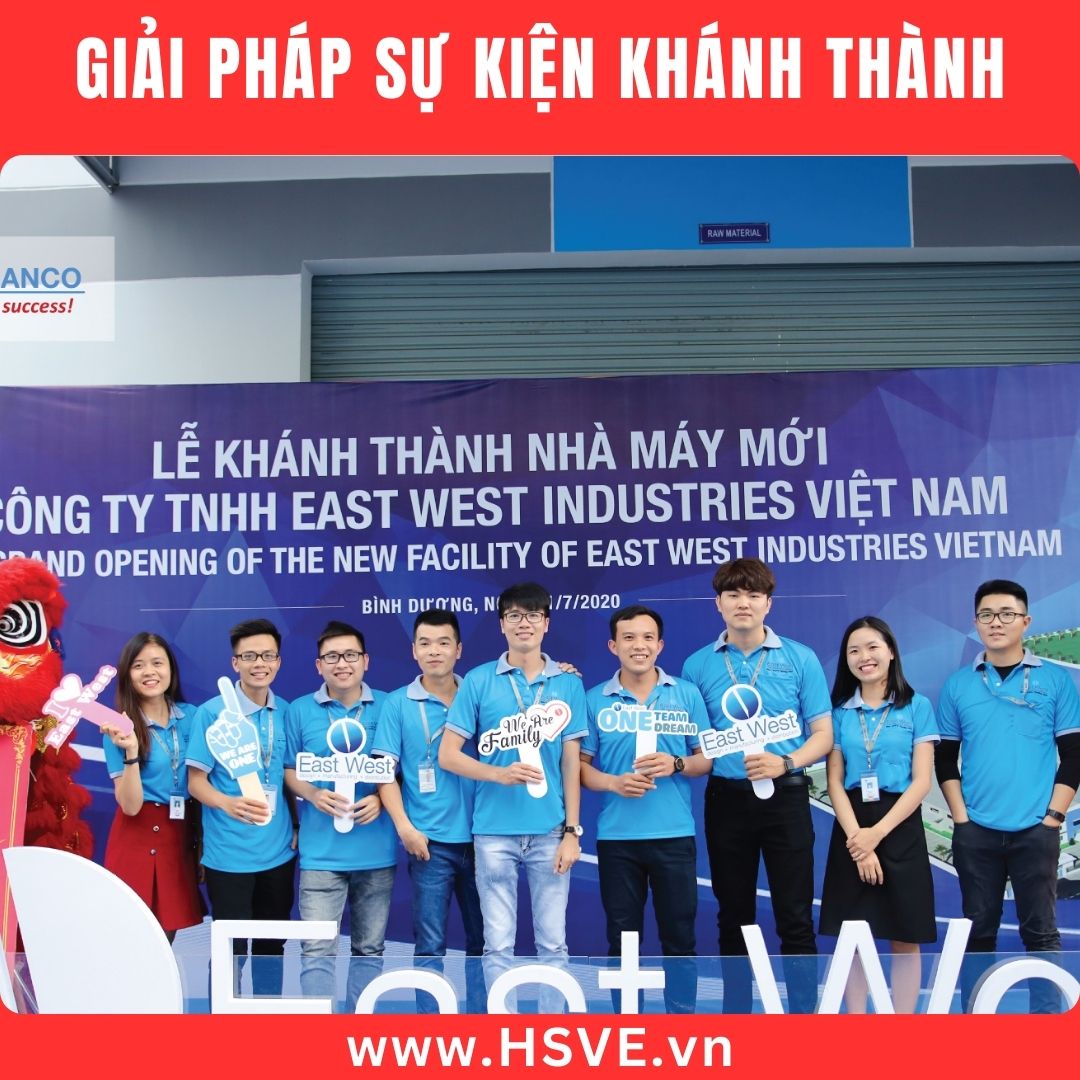 Dịch vụ tổ chức khánh thành