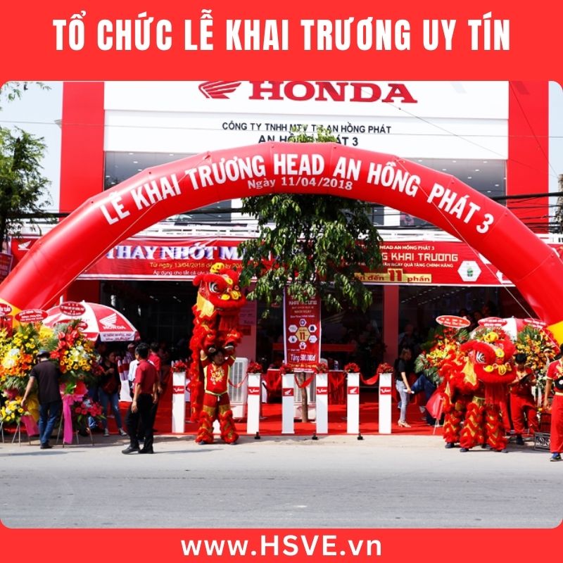 Dịch vụ tổ chức lễ khai trương