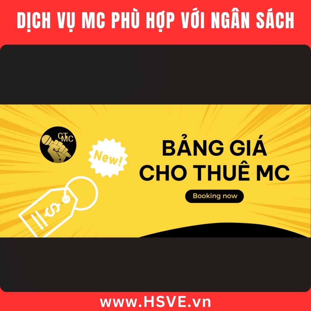 Giá thuê MC chuyên nghiệp