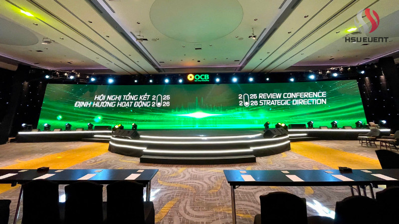 Giải pháp sân khấu và thiết bị sự kiện trọn gói tối ưu chi phí