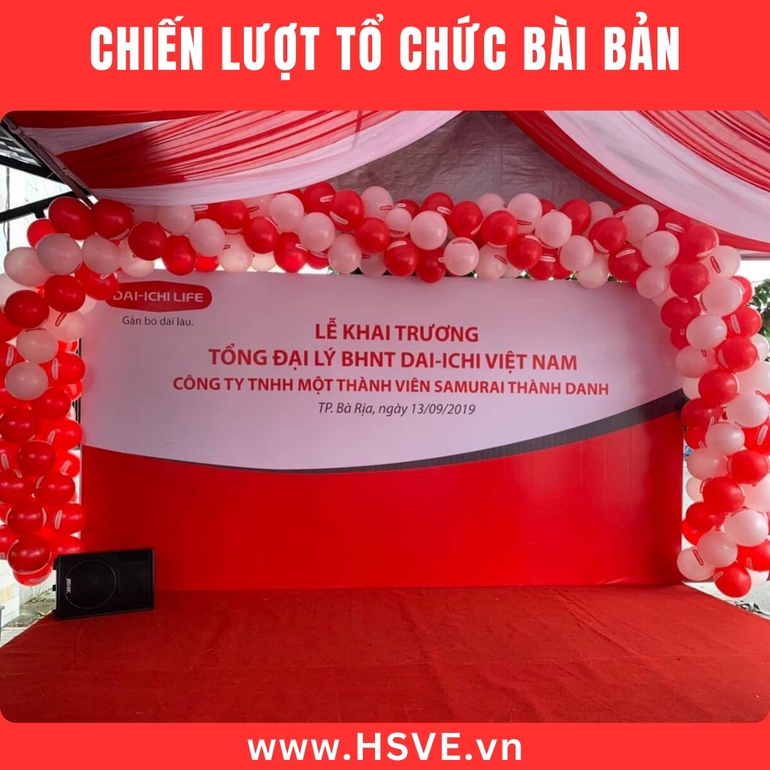 Kế hoạch khai trương hiệu quả