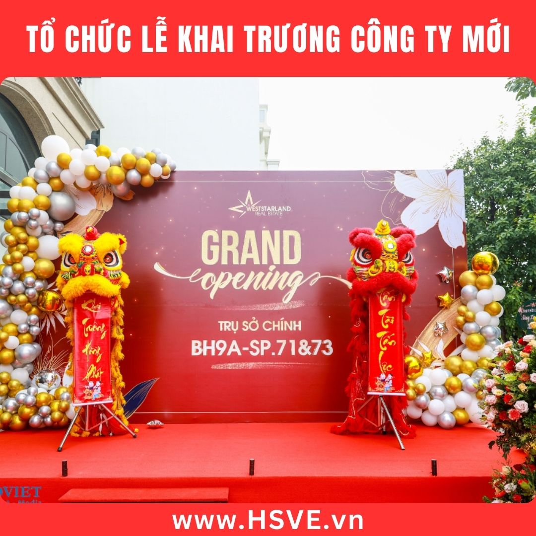 Khai trương chuyên nghiệp tại TP.HCM