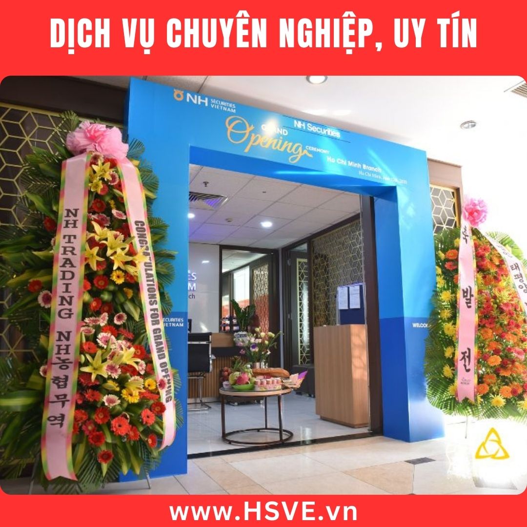 Khai trương trọn gói tại HCM