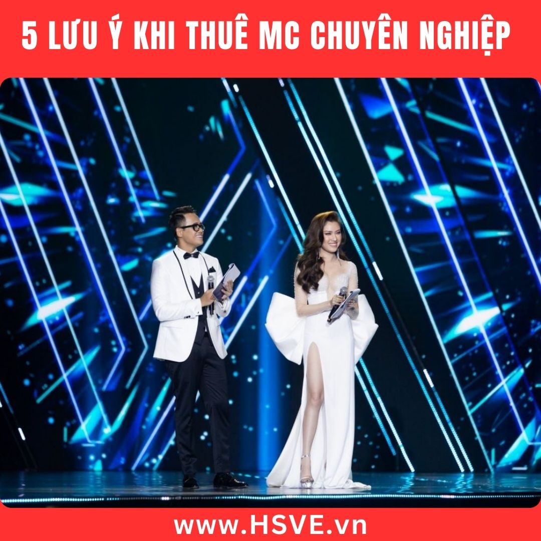 Kinh nghiệm chọn MC sự kiện