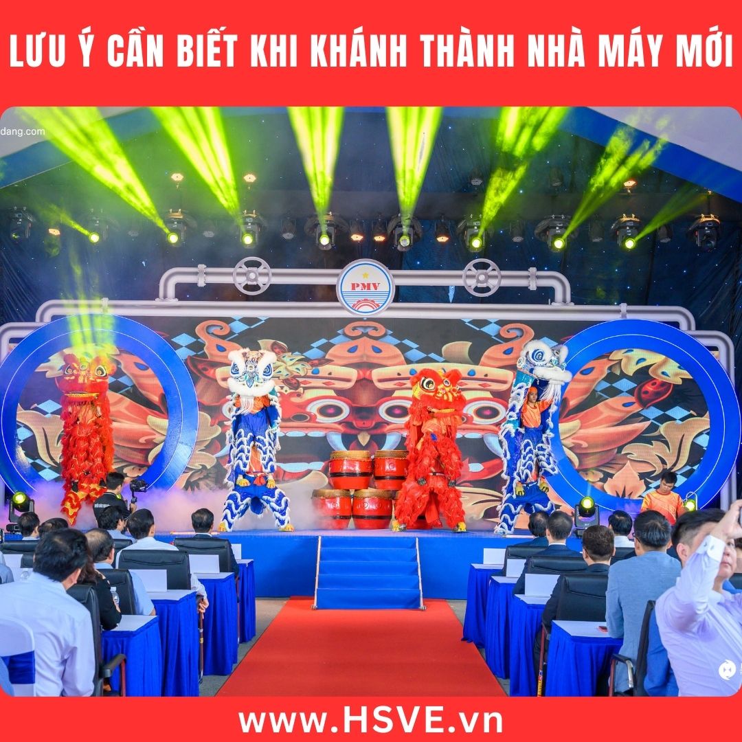 Kinh nghiệm lễ khánh thành chuẩn