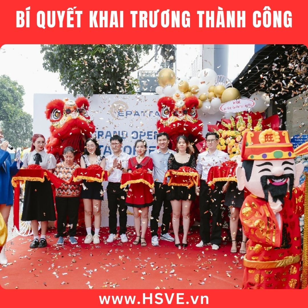Kinh nghiệm tổ chức khai trương