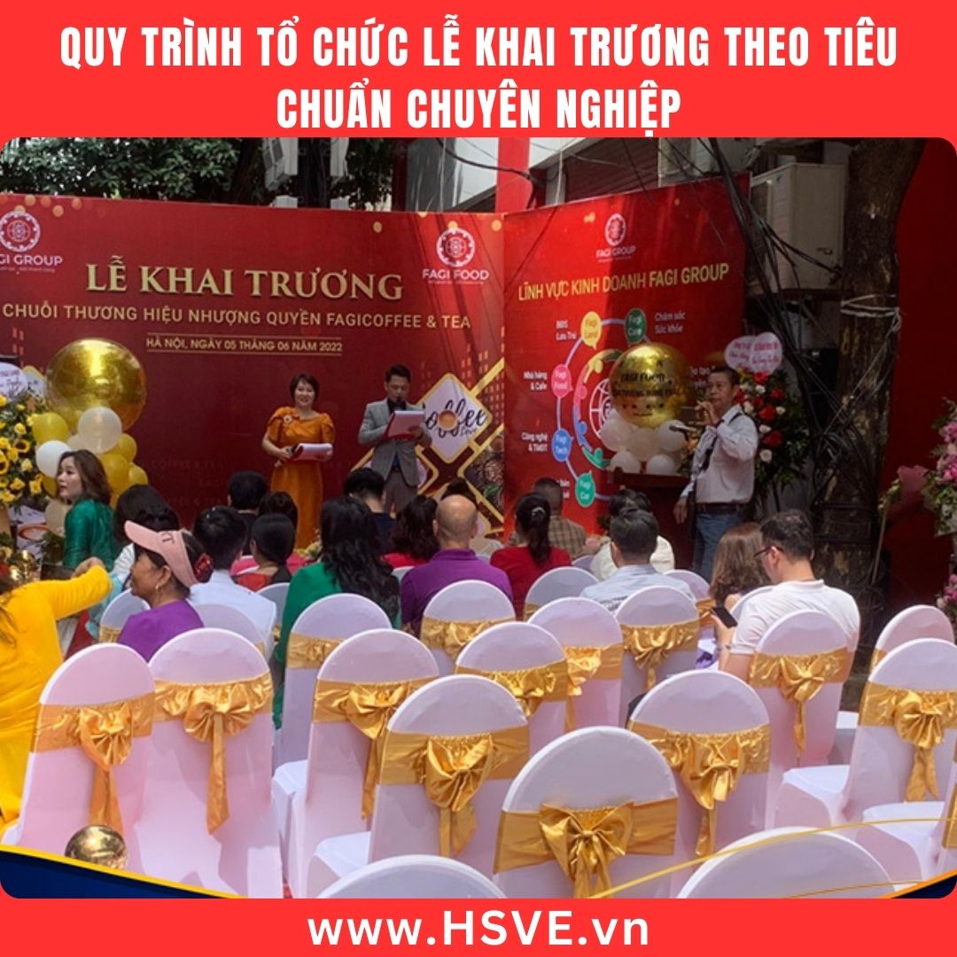 Lễ khai trương bài bản chuẩn