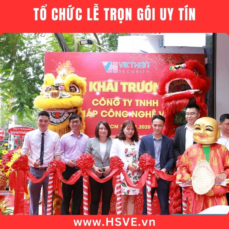 Lễ khai trương chuyên nghiệp