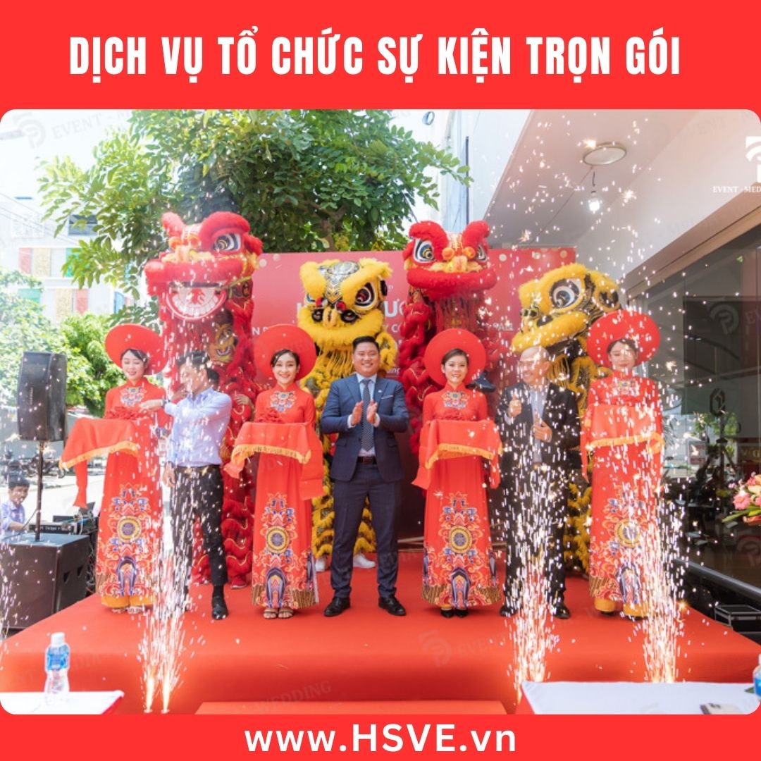 Lễ khai trương chuyên nghiệp