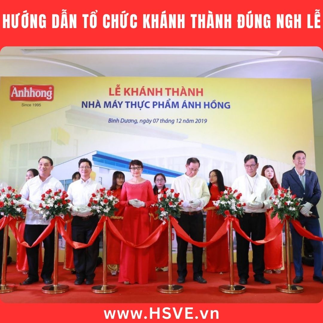 Lễ khánh thành đúng chuẩn