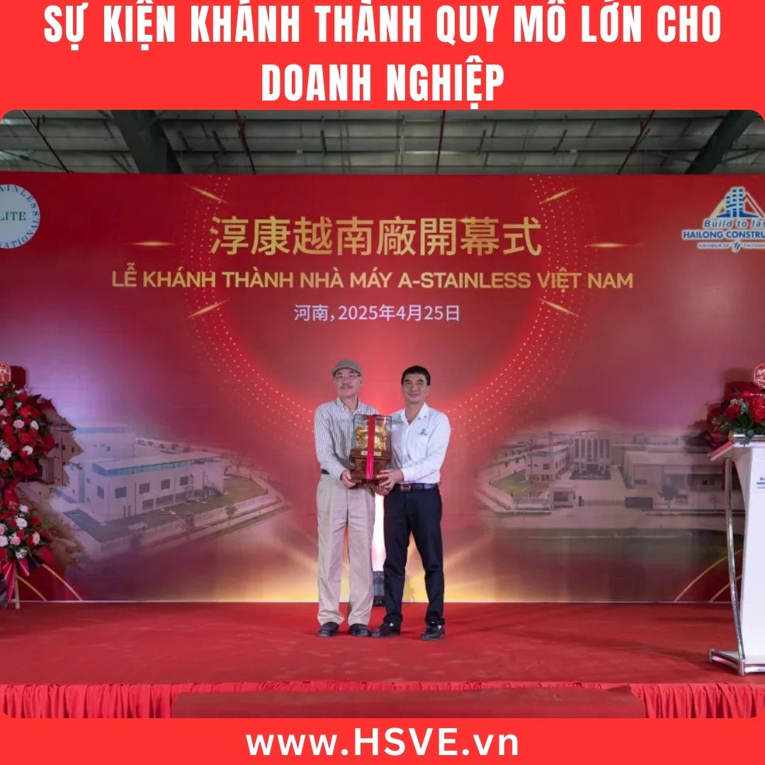 Lễ khánh thành nhà máy mới