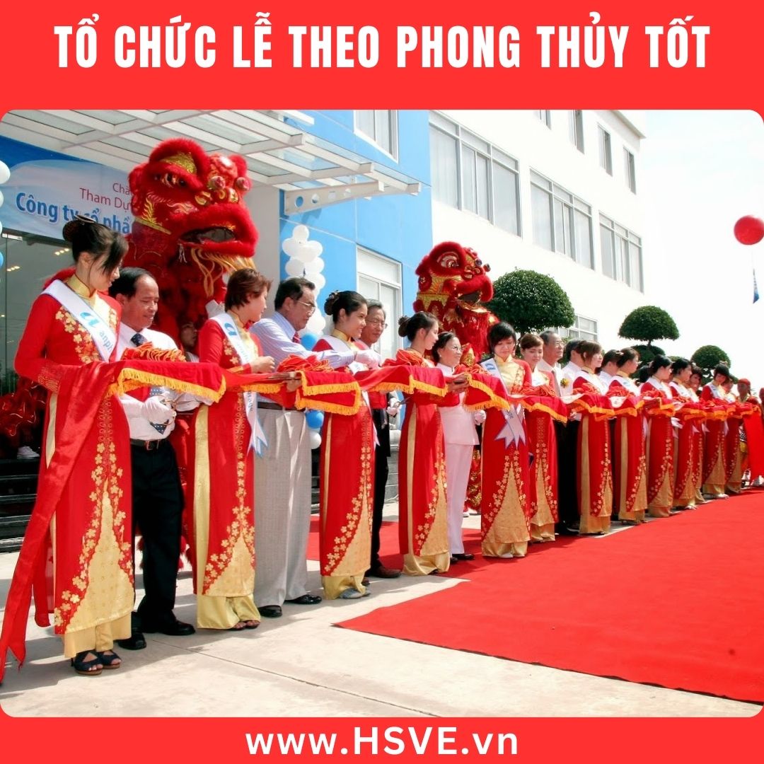 Lễ khánh thành vào ngày đẹp