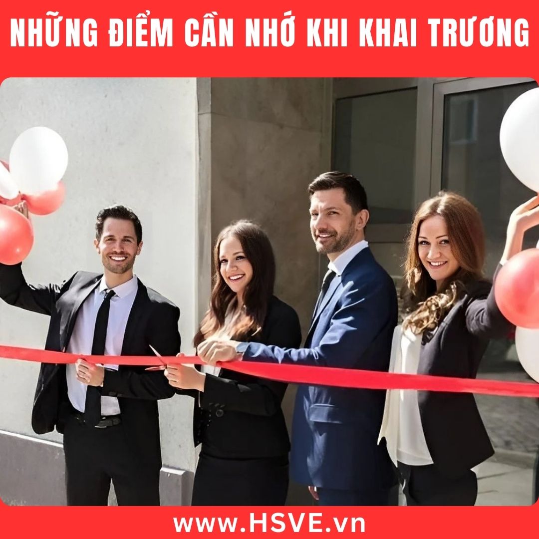 Lưu ý quan trọng lễ khai trương