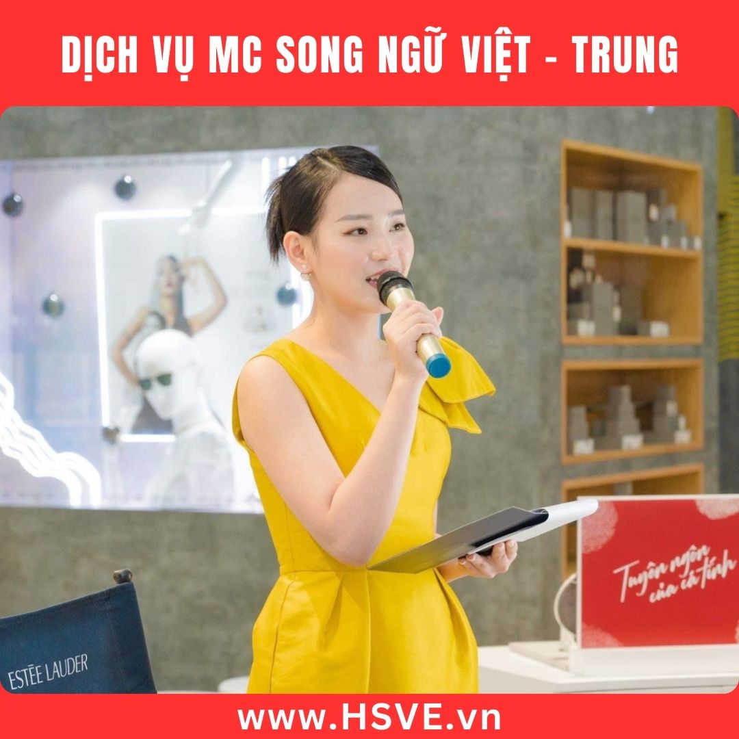 MC Tiếng Trung chuyên nghiệp