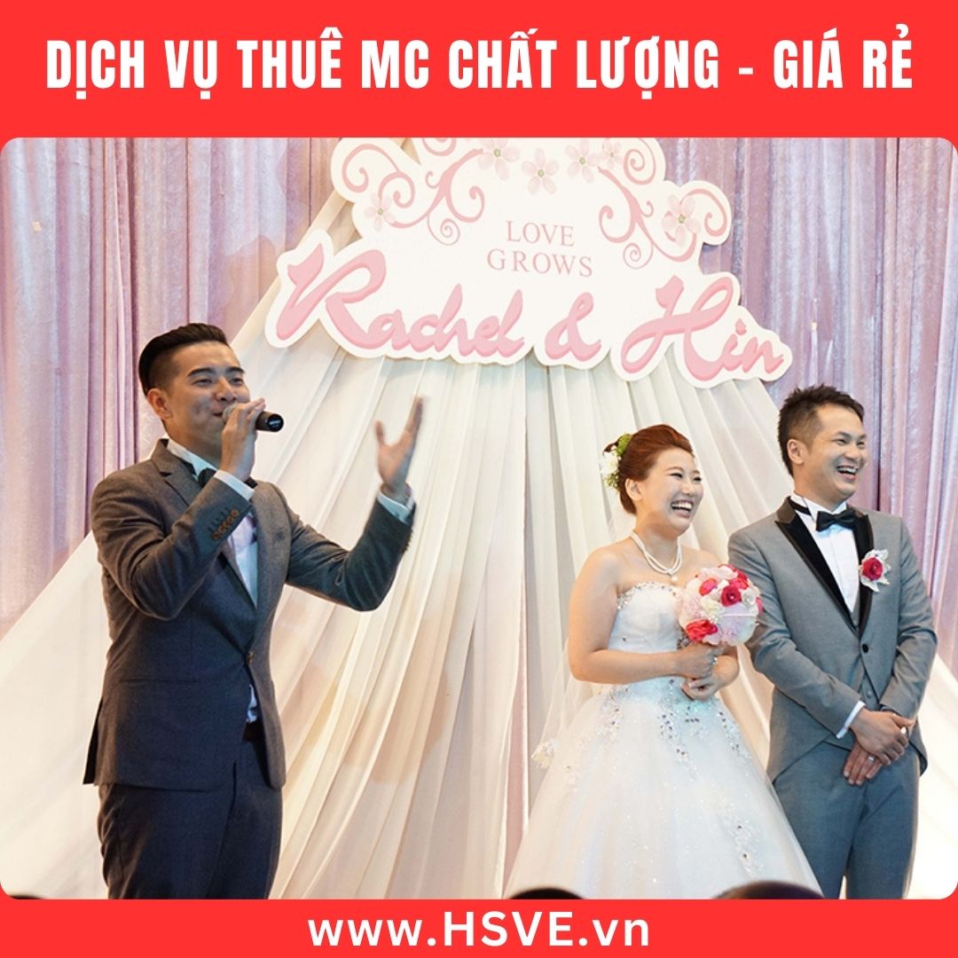 MC đám cưới giá hợp lý
