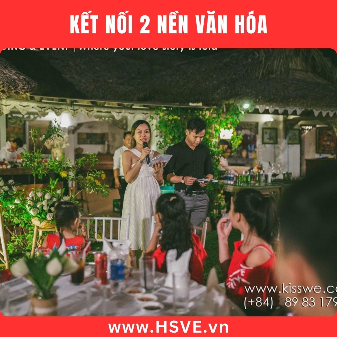 MC đám cưới song ngữ ấn tượng