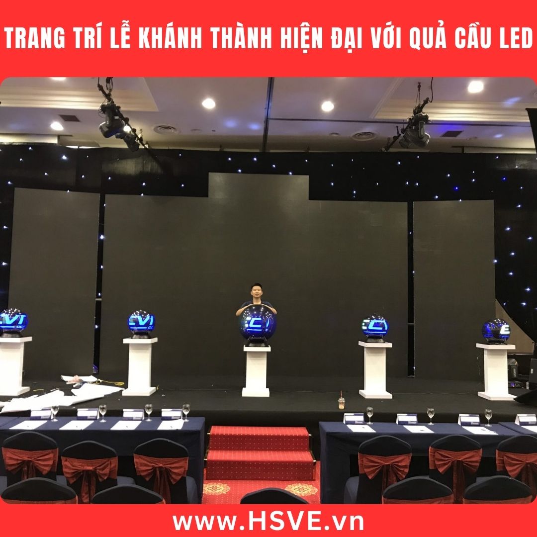 Quả cầu Led hiện đại