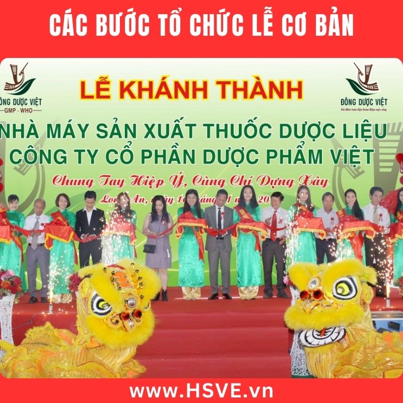Quy trình lễ khánh thành chuẩn
