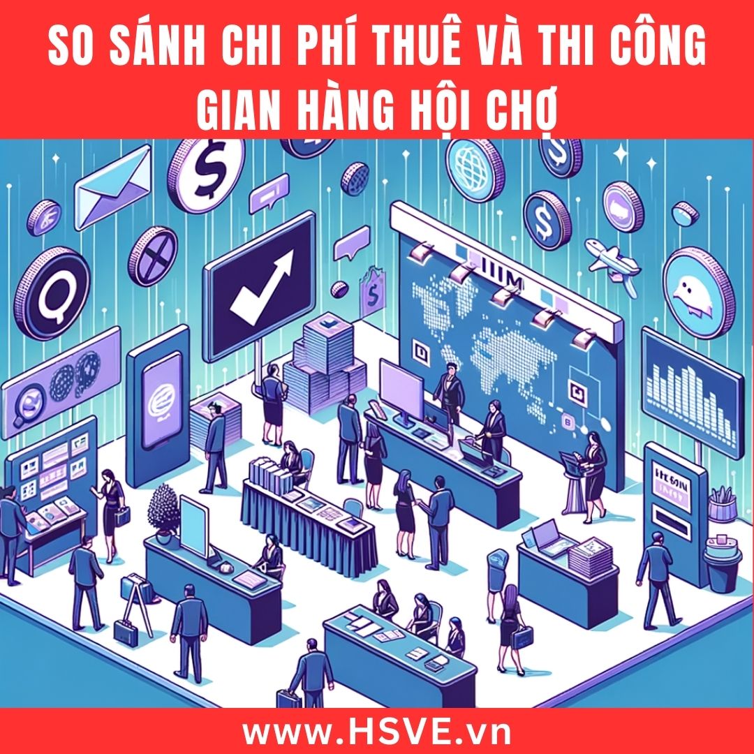 So Sánh Chi Phí Thuê Và Thi Công Gian Hàng Hội Chợ