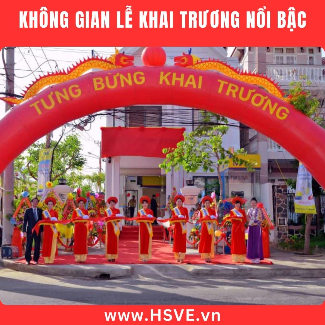 Sự kiện khai trương ấn tượng