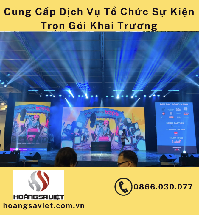 Cho Thuê Thiết Bị Sự Kiện Giá Rẻ Tại TP.HCM