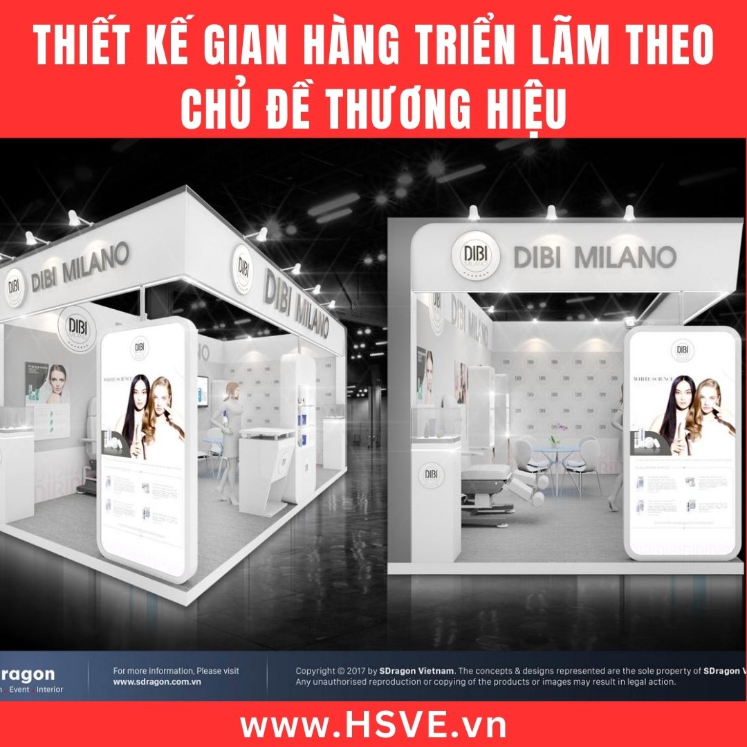 Thiết Kế Gian Hàng Triển Lãm Theo Chủ Đề Thương Hiệu