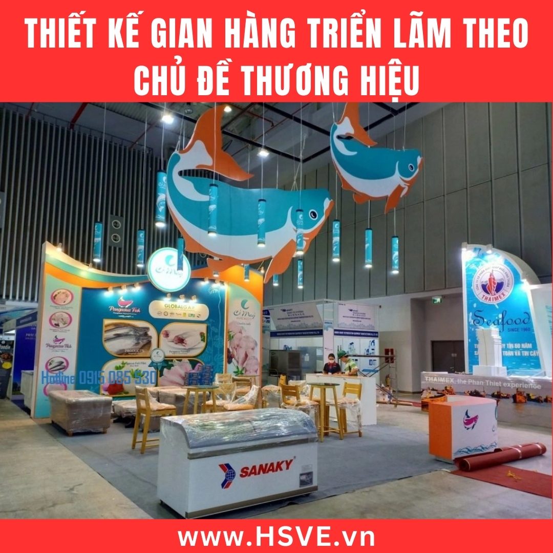 Thiết Kế Gian Hàng Triển Lãm Theo Chủ Đề Thương Hiệu