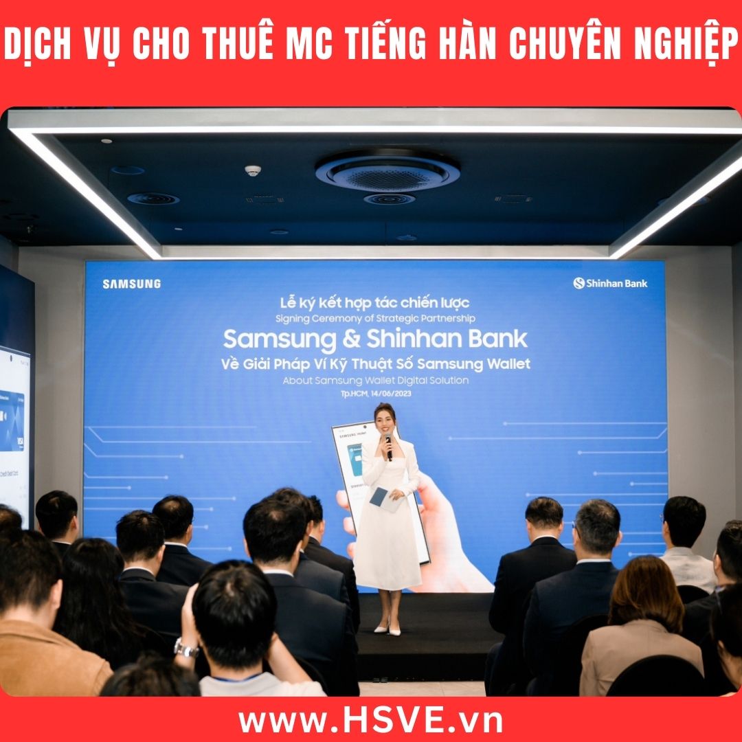 Thuê MC Tiếng Hàn uy tín