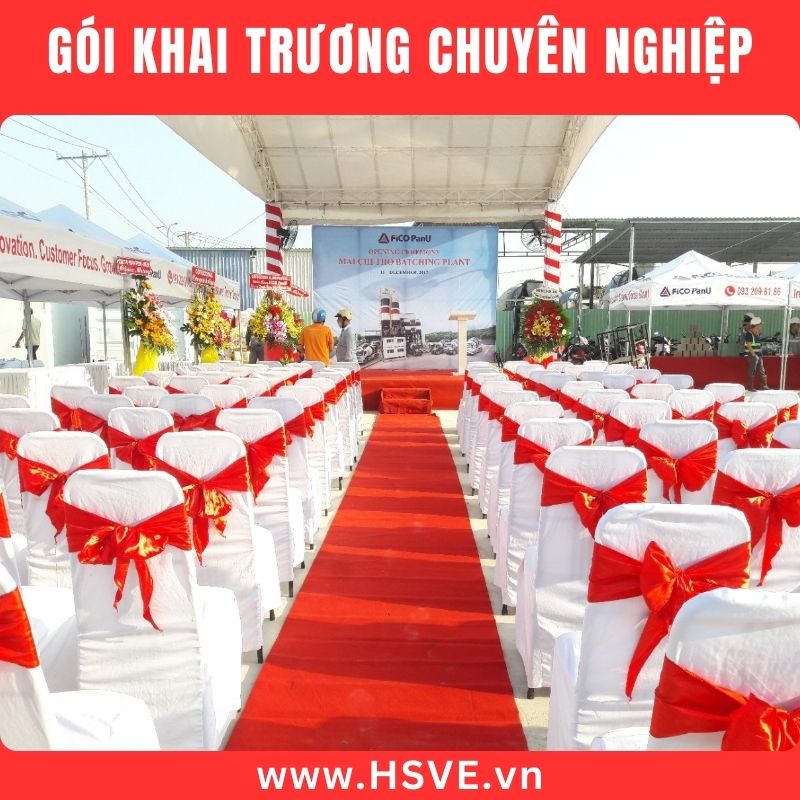 Tổ chức khai trương trọn gói