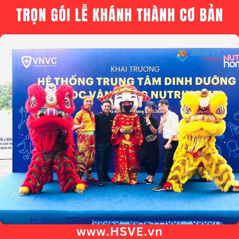 Tổ chức lễ khánh thành