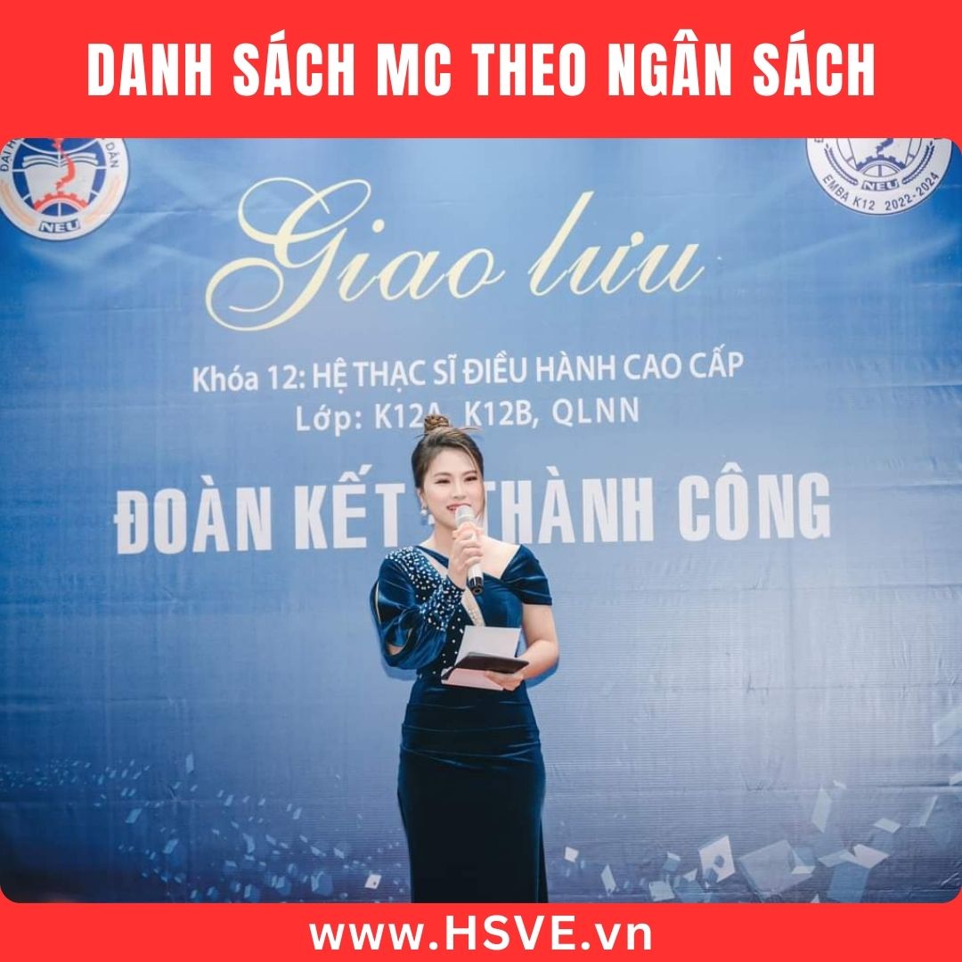 Top MC phù hợp từng sự kiện