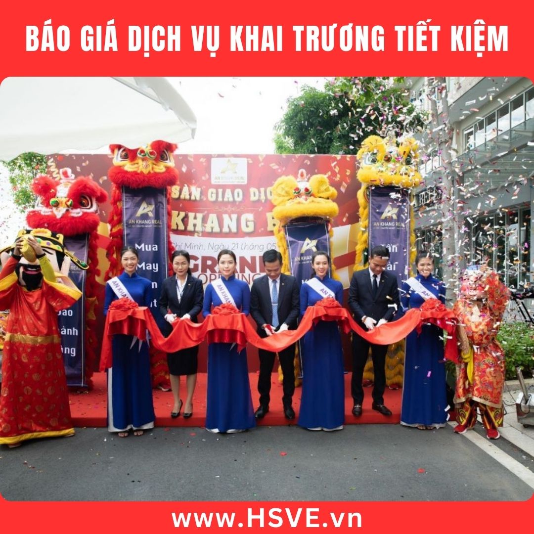 Trọn gói dịch vụ khai trương