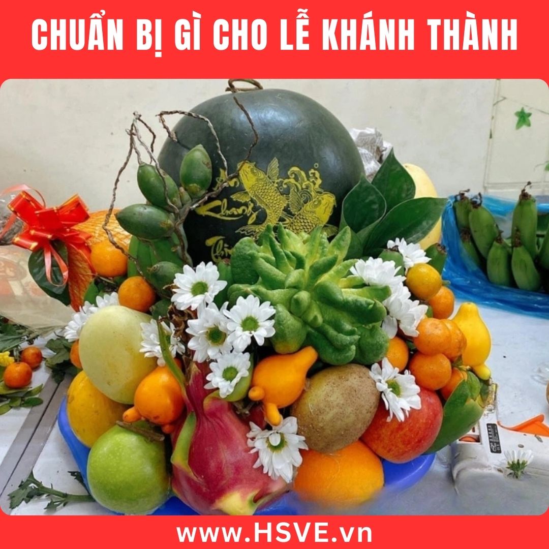Vật dụng cần có cho nghi lễ