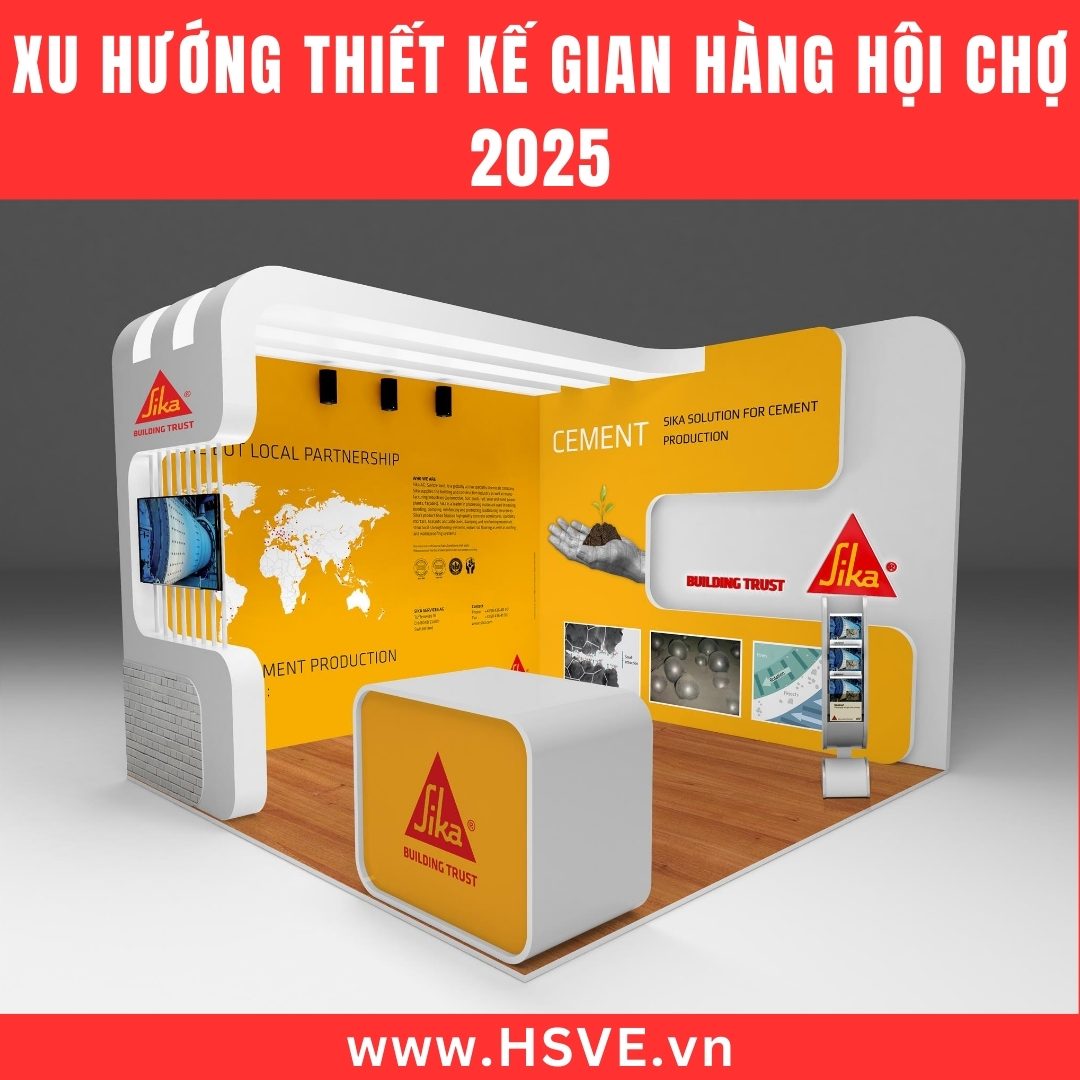 Xu Hướng Thiết Kế Gian Hàng Hội Chợ 2025