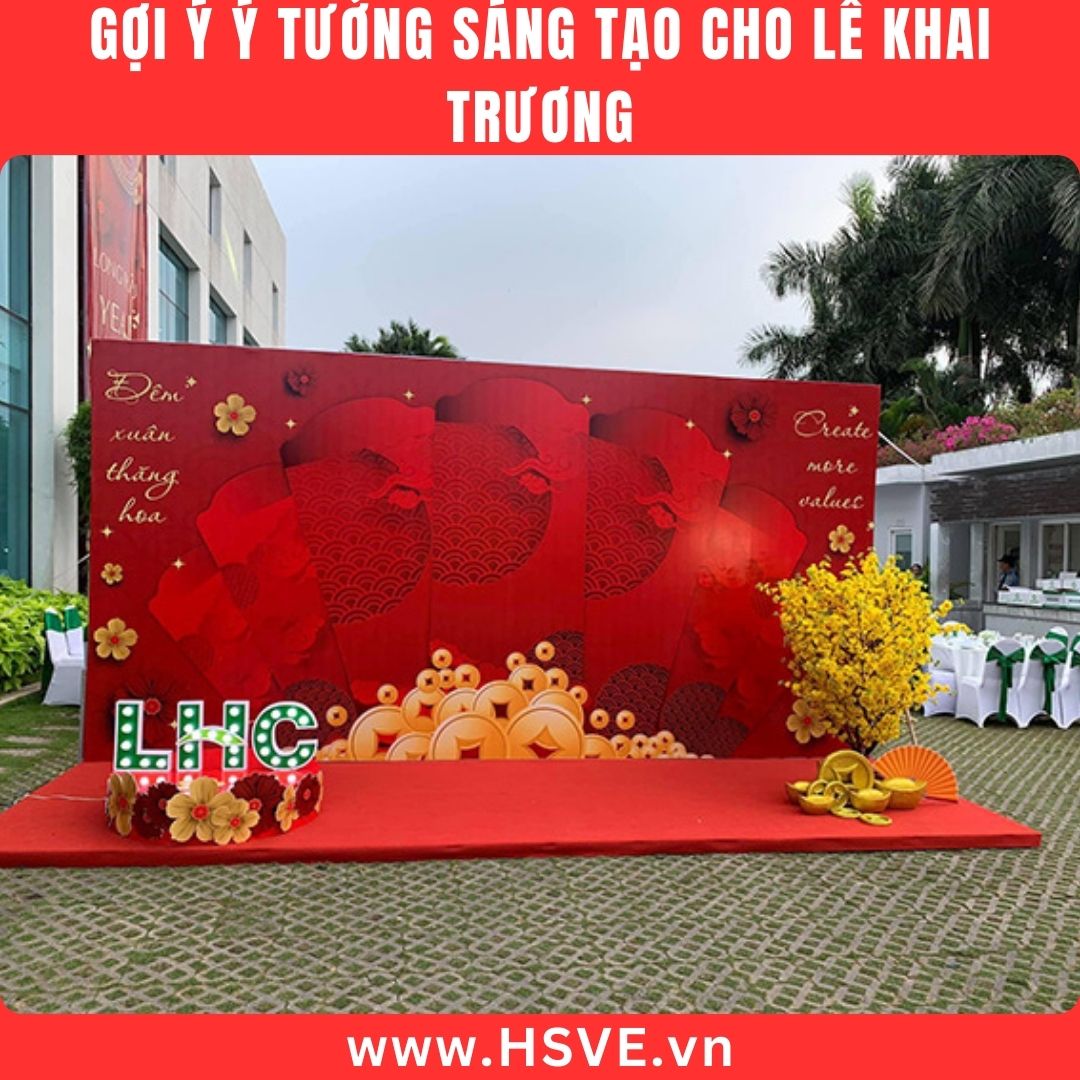 Ý tưởng trang trí khai trương