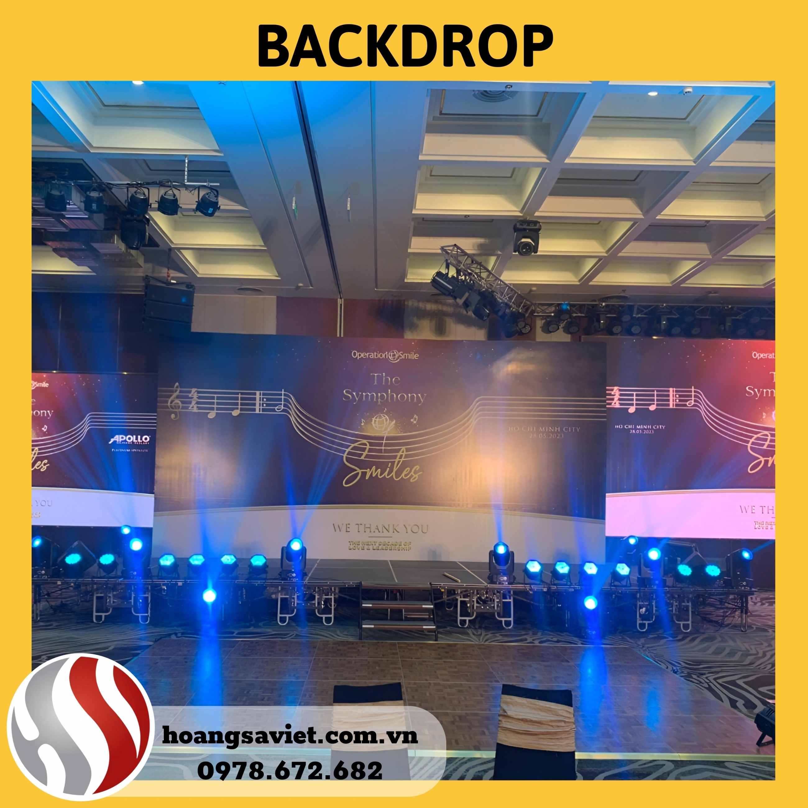 event backdrop
