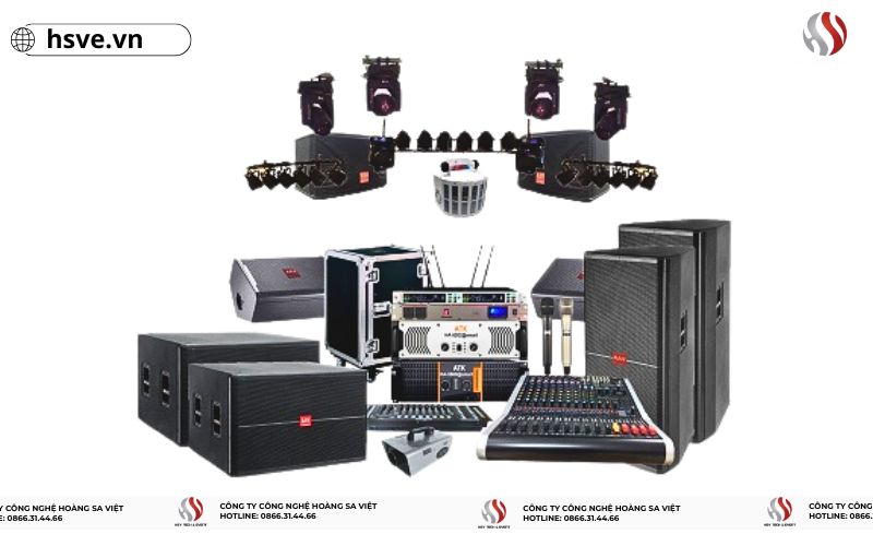 HSVE cung cấp hệ thống âm thanh ánh sáng tất niên chuyên nghiệp